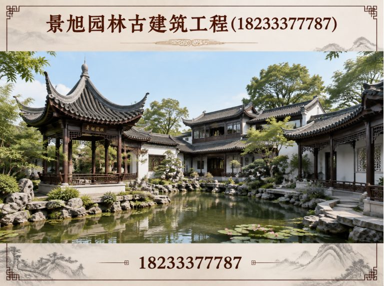 曲阳县仿古牌楼展示图
